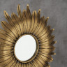 2006338 Mirror Oro, Standing mirror, H 61 cm, W 12 cm, Iron, Clear glass