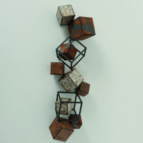 Настенный декор "Mexo Cube" 94 cm* 12 cm